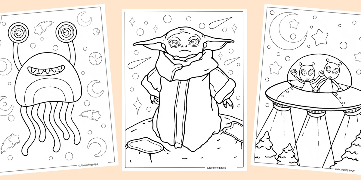 alien-coloring-pages