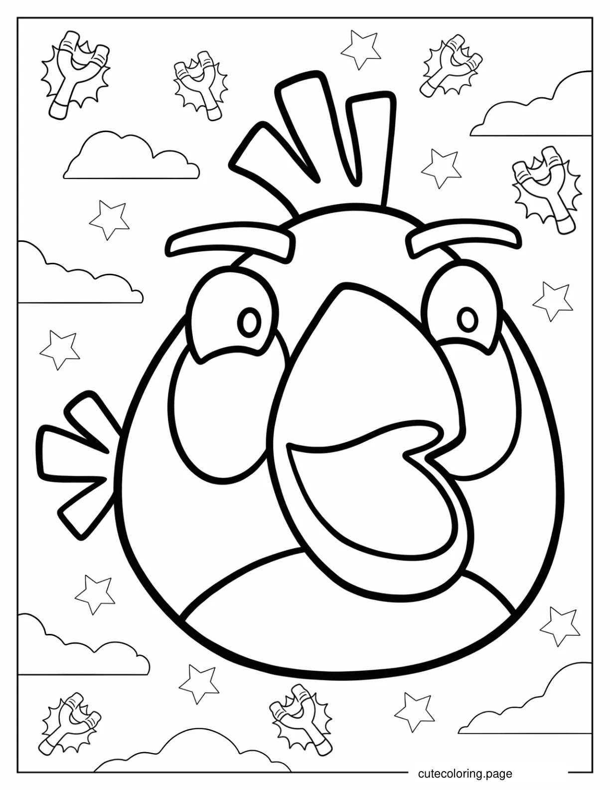 Cartoon Matilda Coloring Sheet coloring page