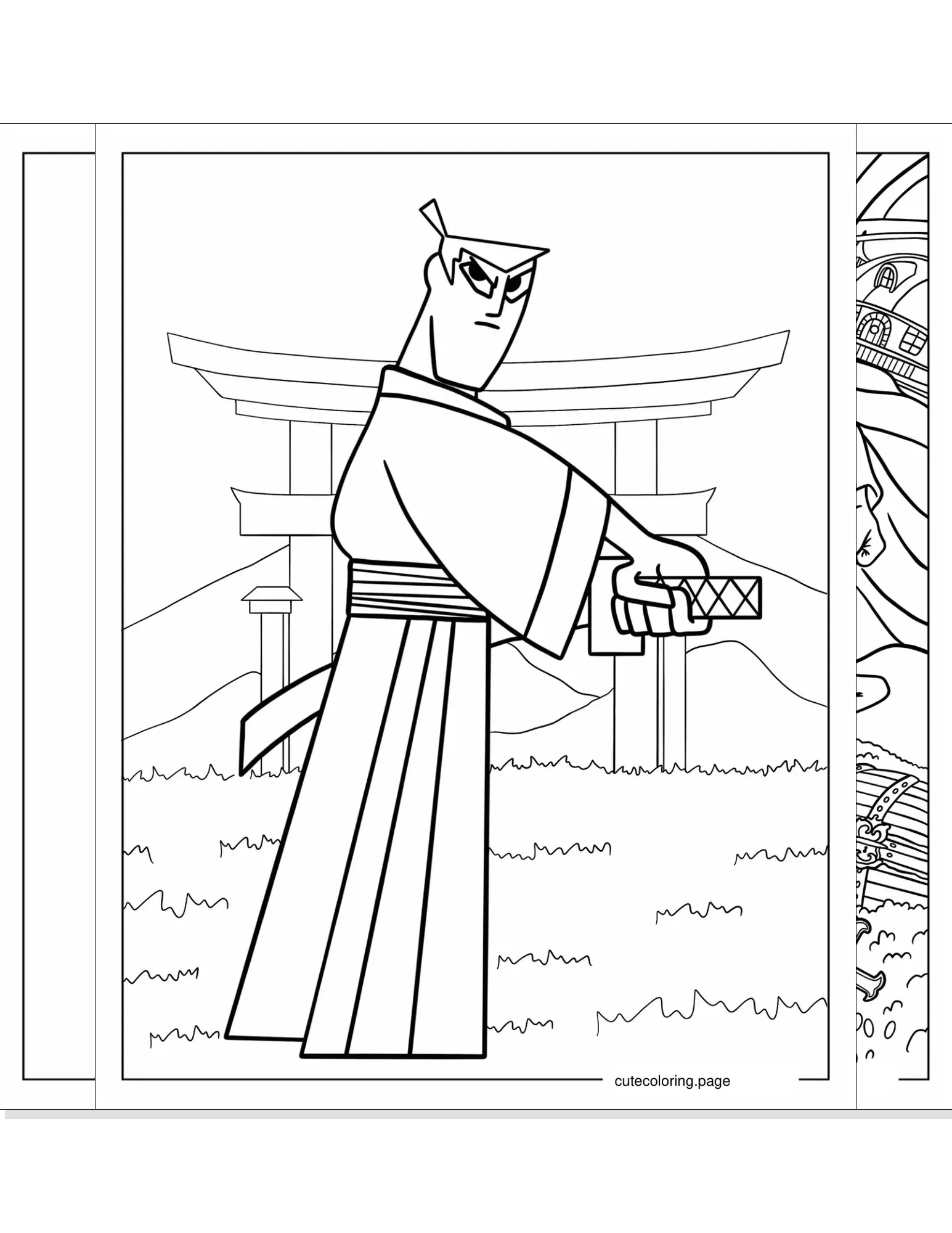 anime coloring pages coloring page