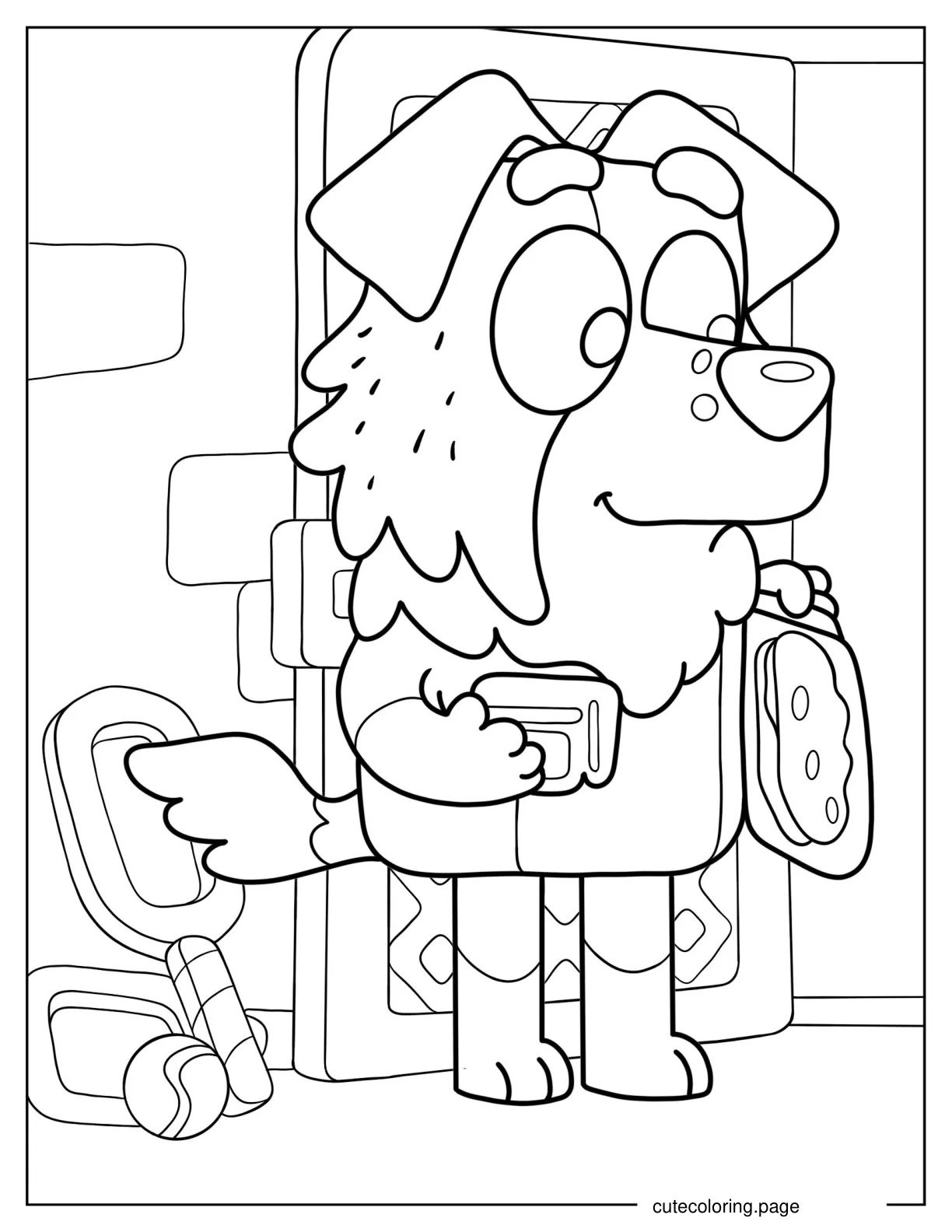 Coloring Sheet Of Mackenzie_s Dad coloring page