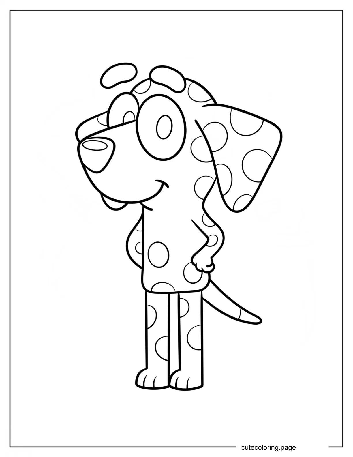 Simple Kiwi Smiling Coloring Sheet For Preschoolers coloring page