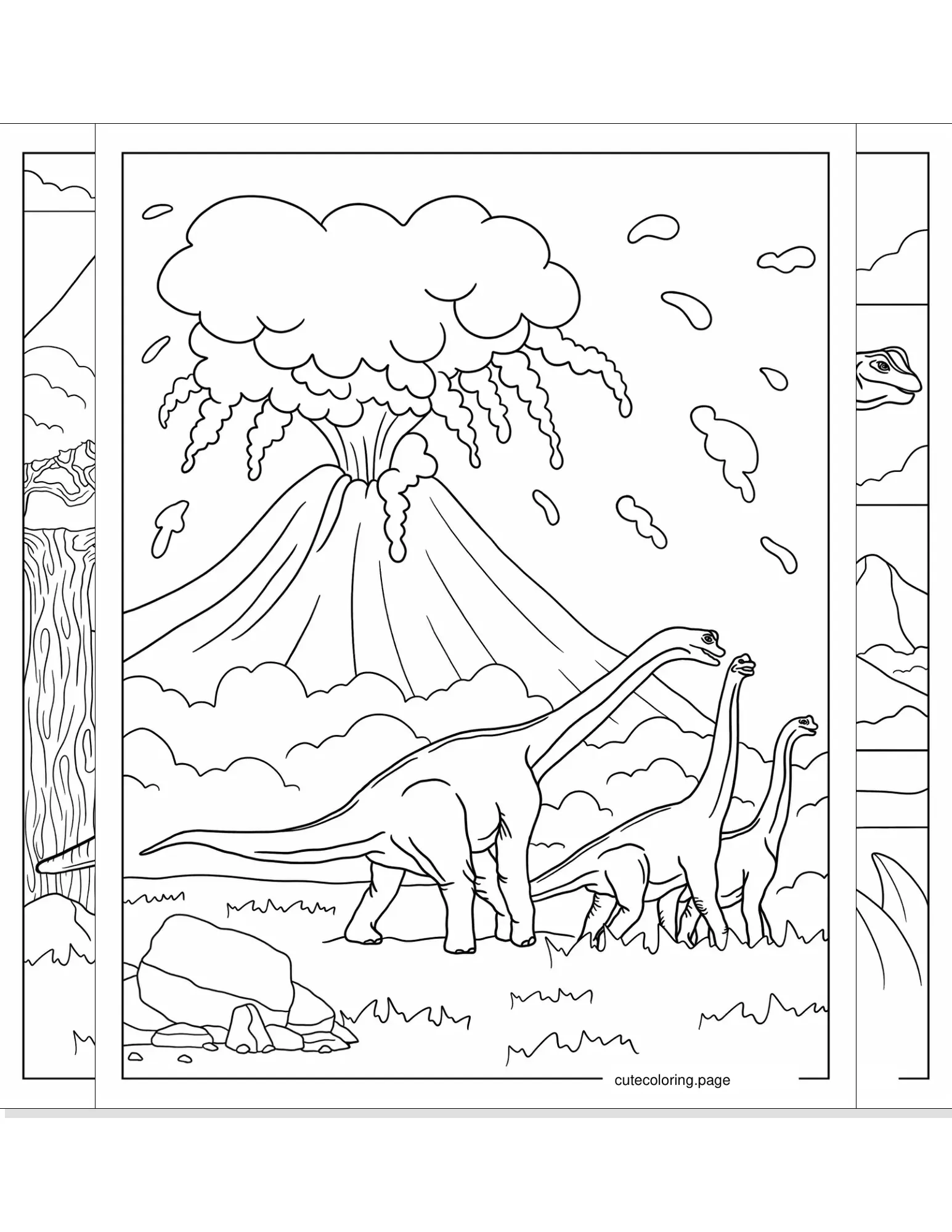 brachiosaurus coloring pages coloring page