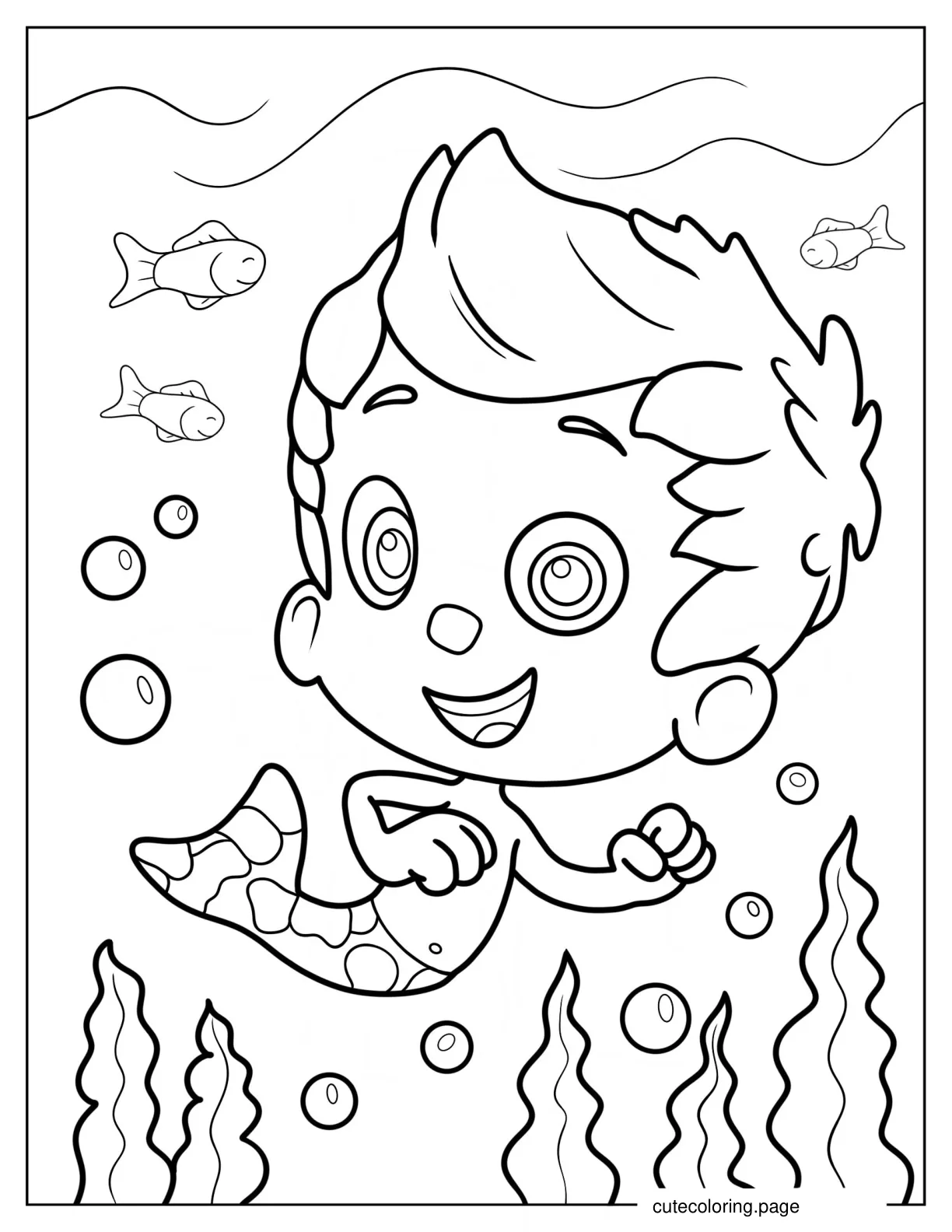 Outline Of Gil Dancing Coloring Sheet coloring page