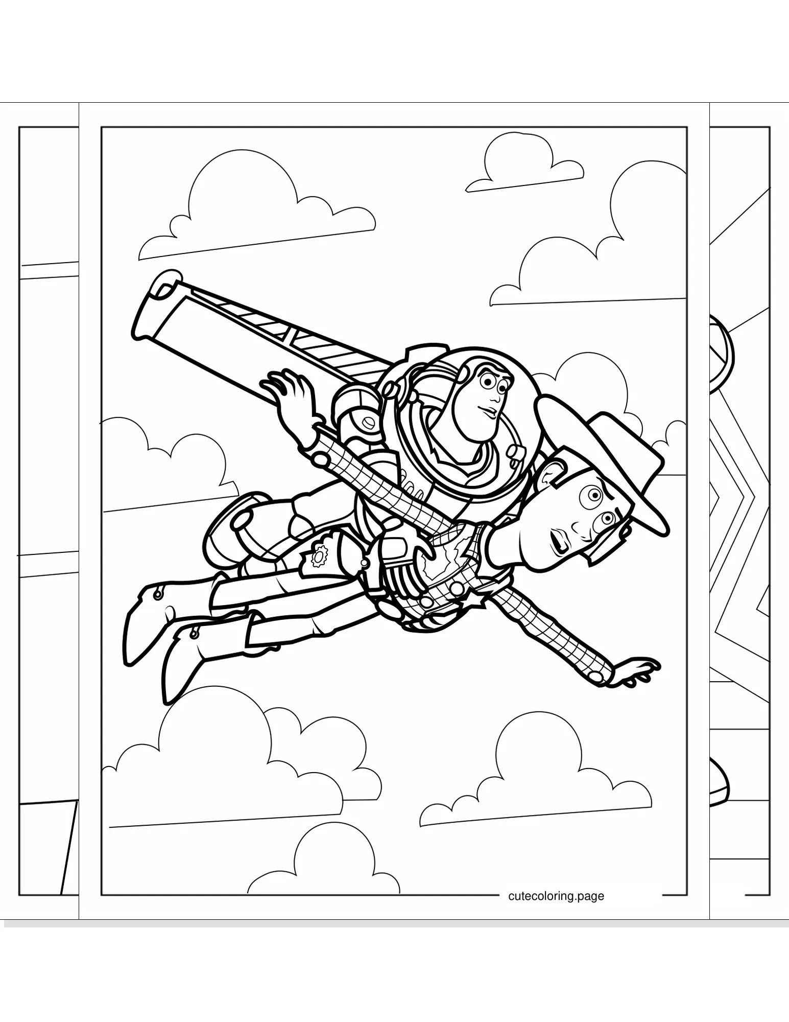 buzz lightyear coloring pages coloring page