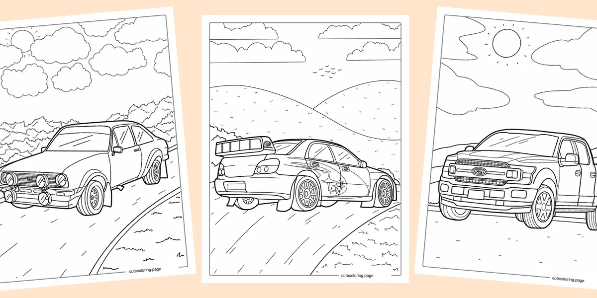 car-coloring-pages