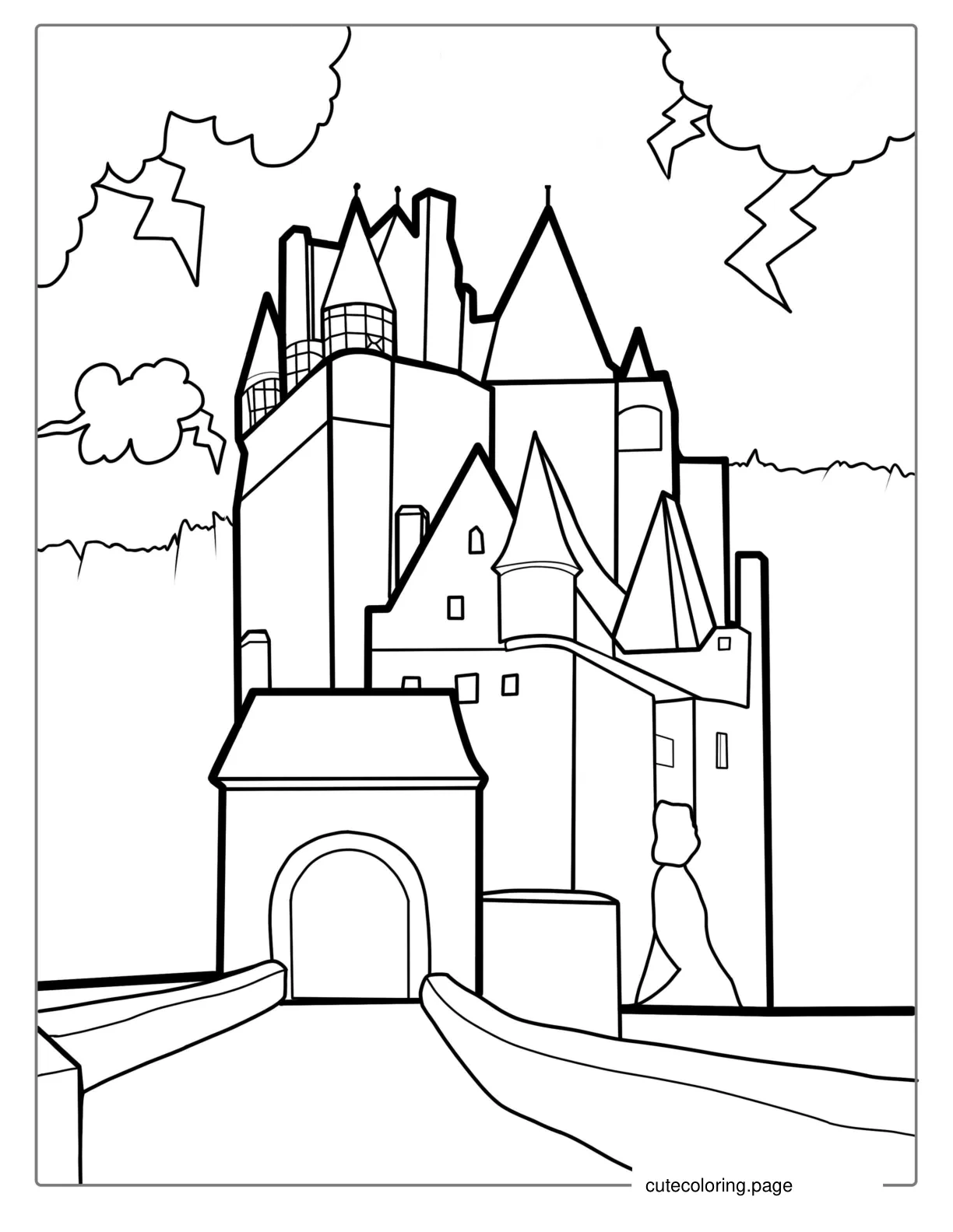 Transylvania Coloring Page coloring page