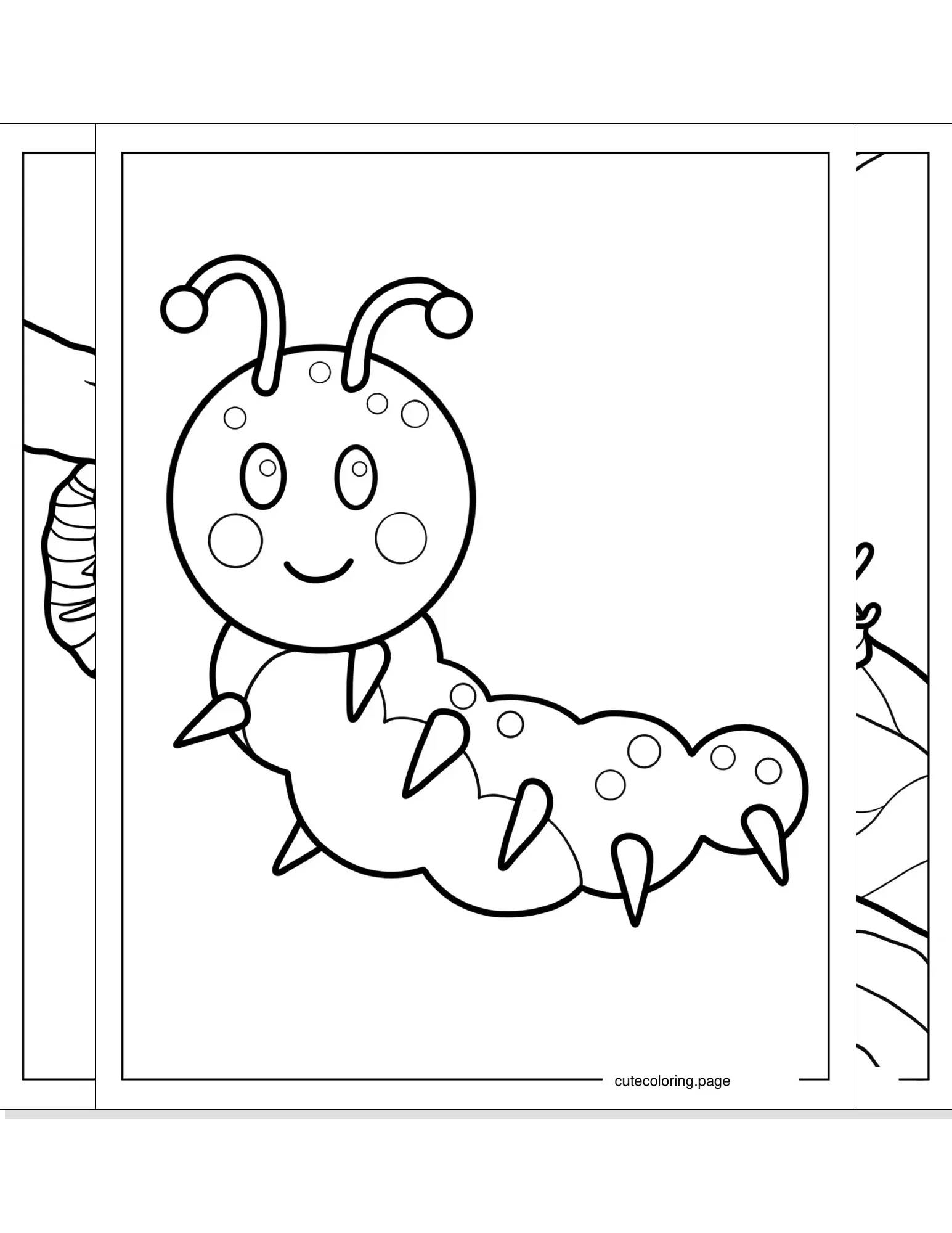 caterpillar coloring pages coloring page