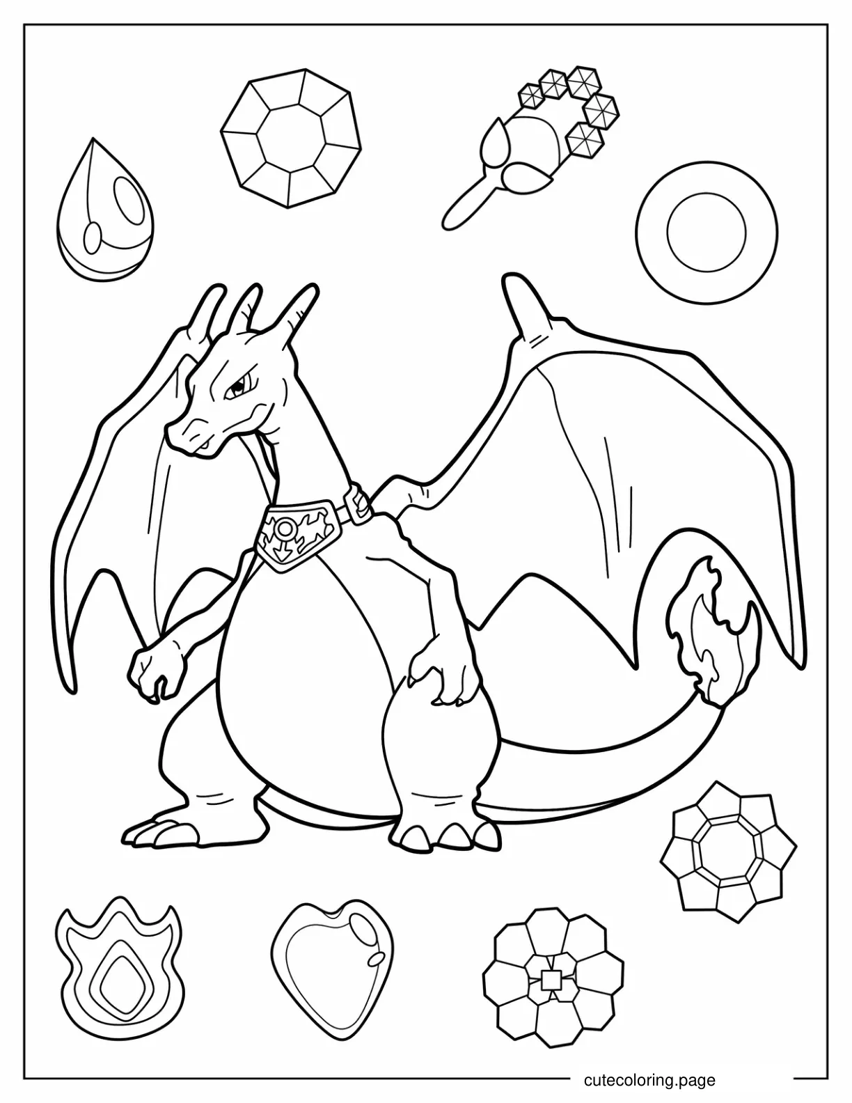 Clarissa_s Charizard coloring page