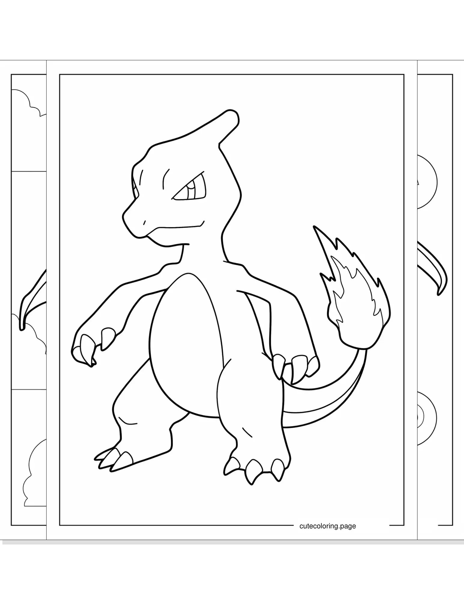 charizard coloring pages coloring page