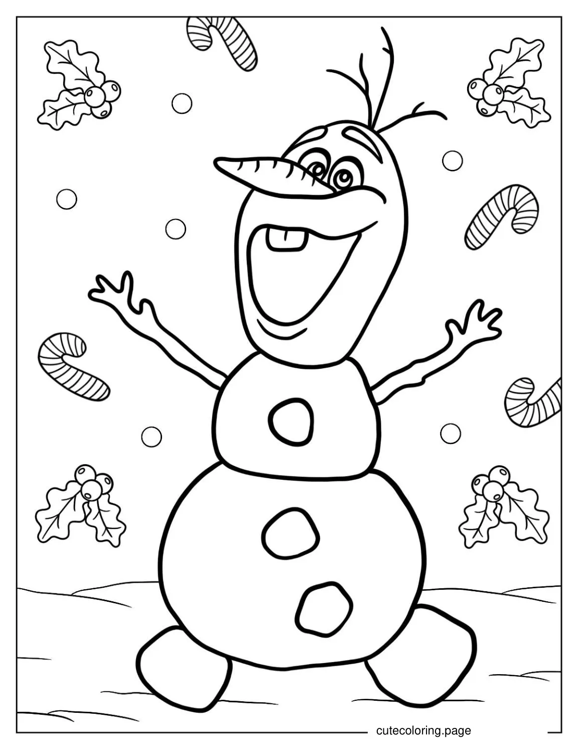 Christmas Coloring Pages - Free Printable Coloring Pages
