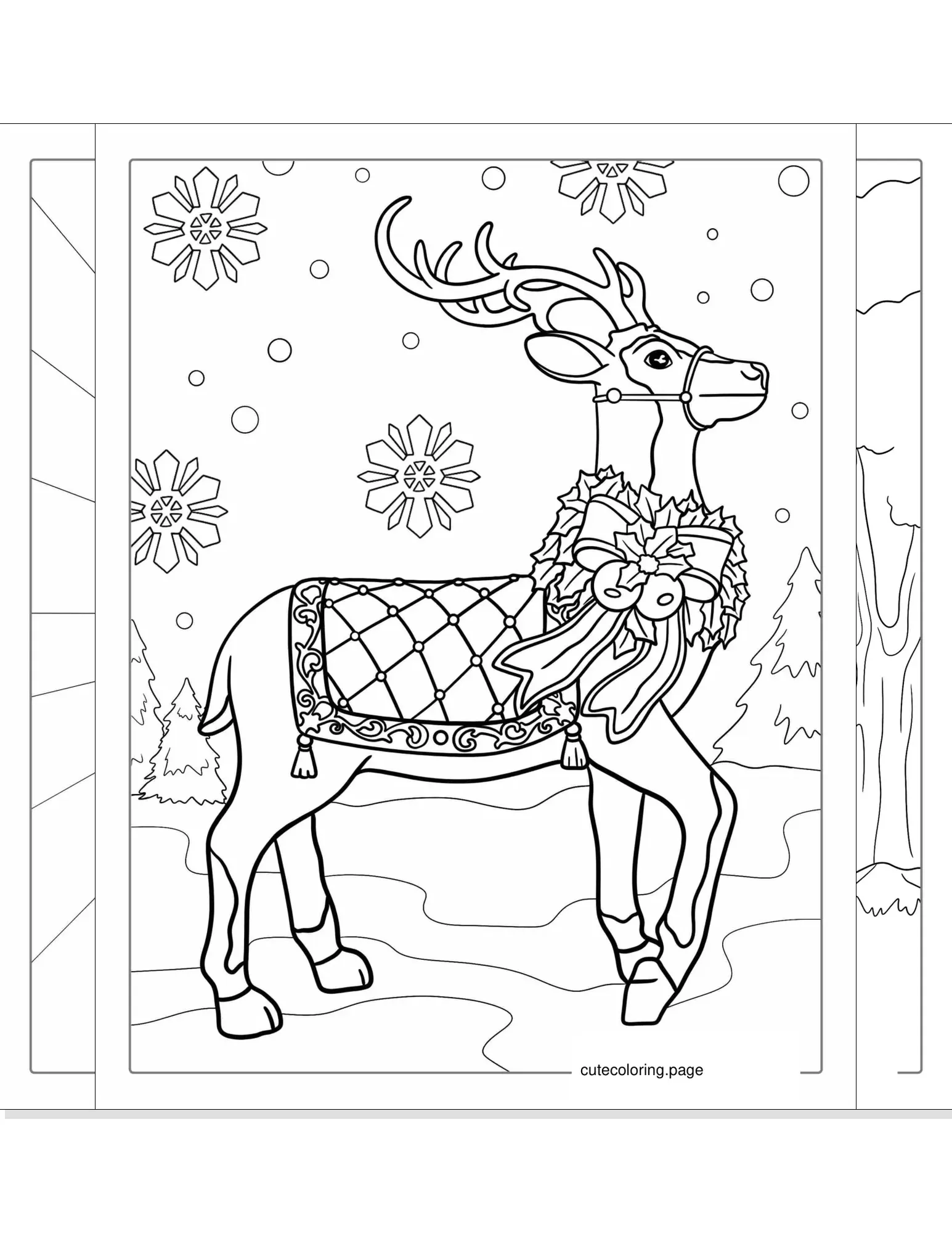 deer coloring pages coloring page