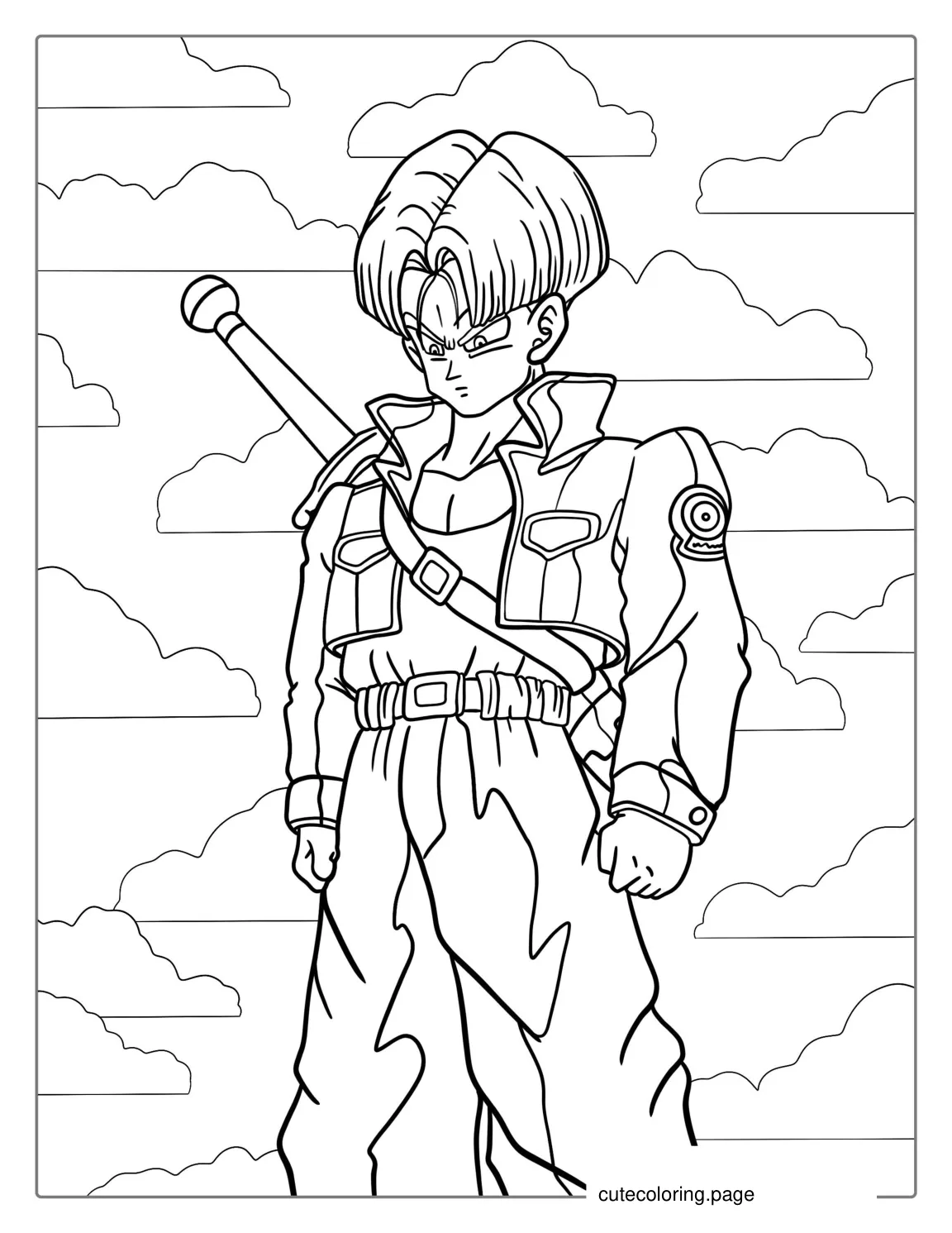 Coloring Page Of Trunks coloring page