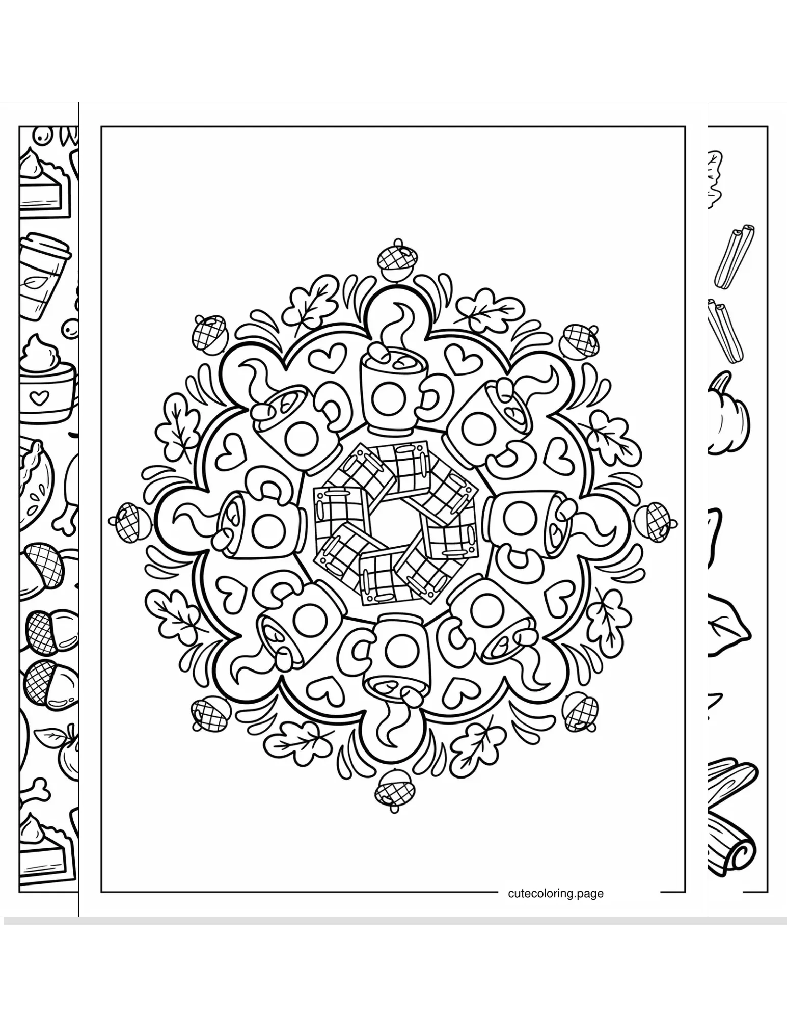 fall coloring pages coloring page