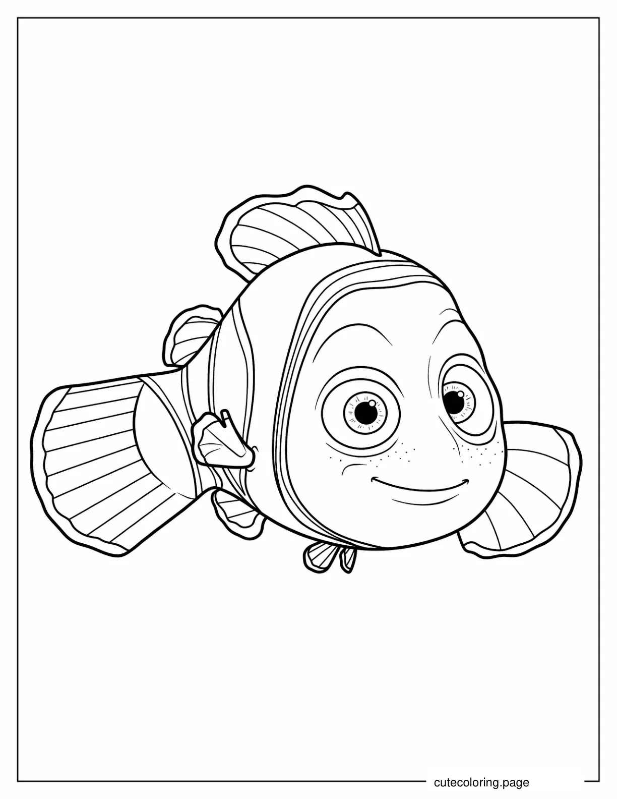 Coloring Page Of Nemo coloring page