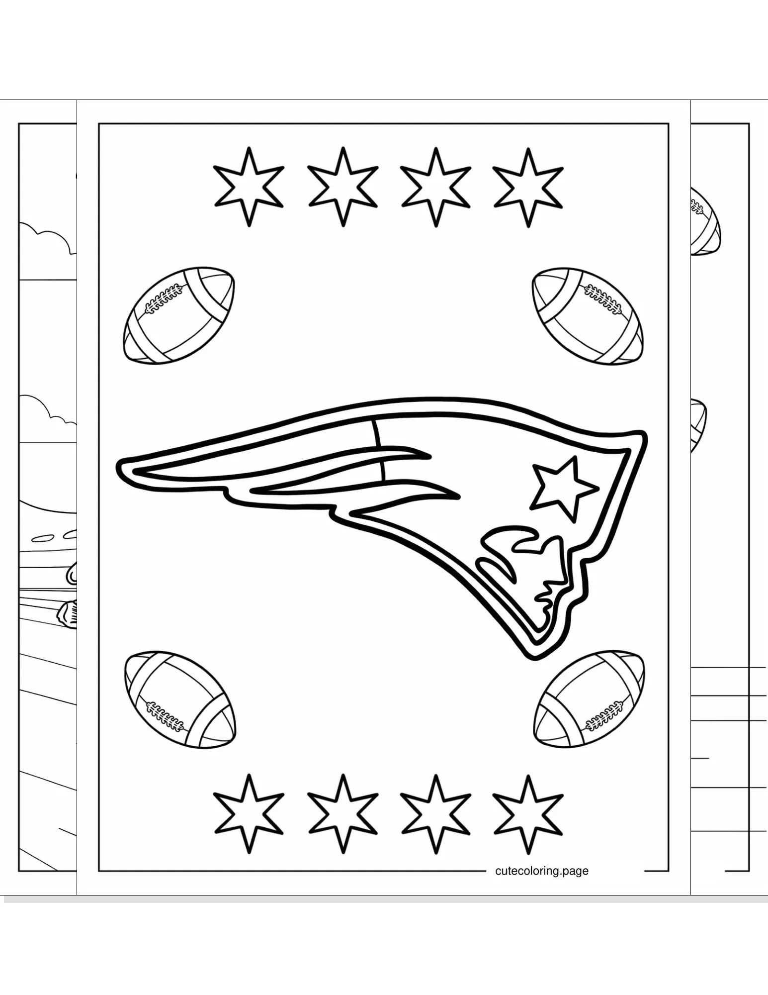 football coloring pages coloring page