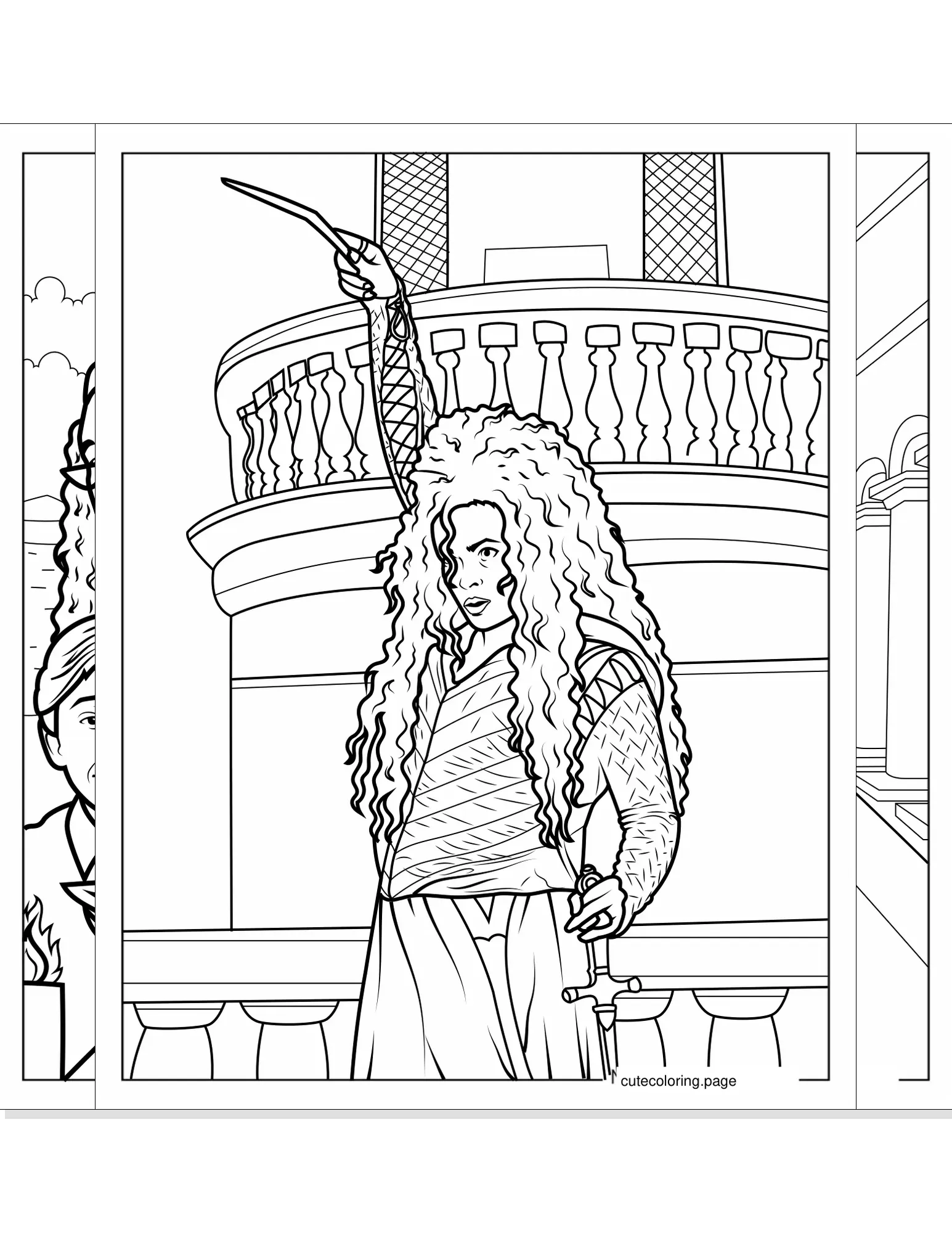 harry potter coloring pages coloring page