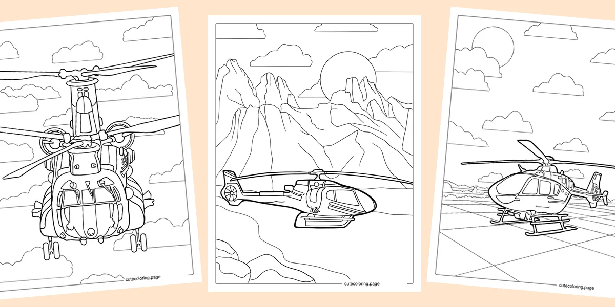 helicopter-coloring-pages