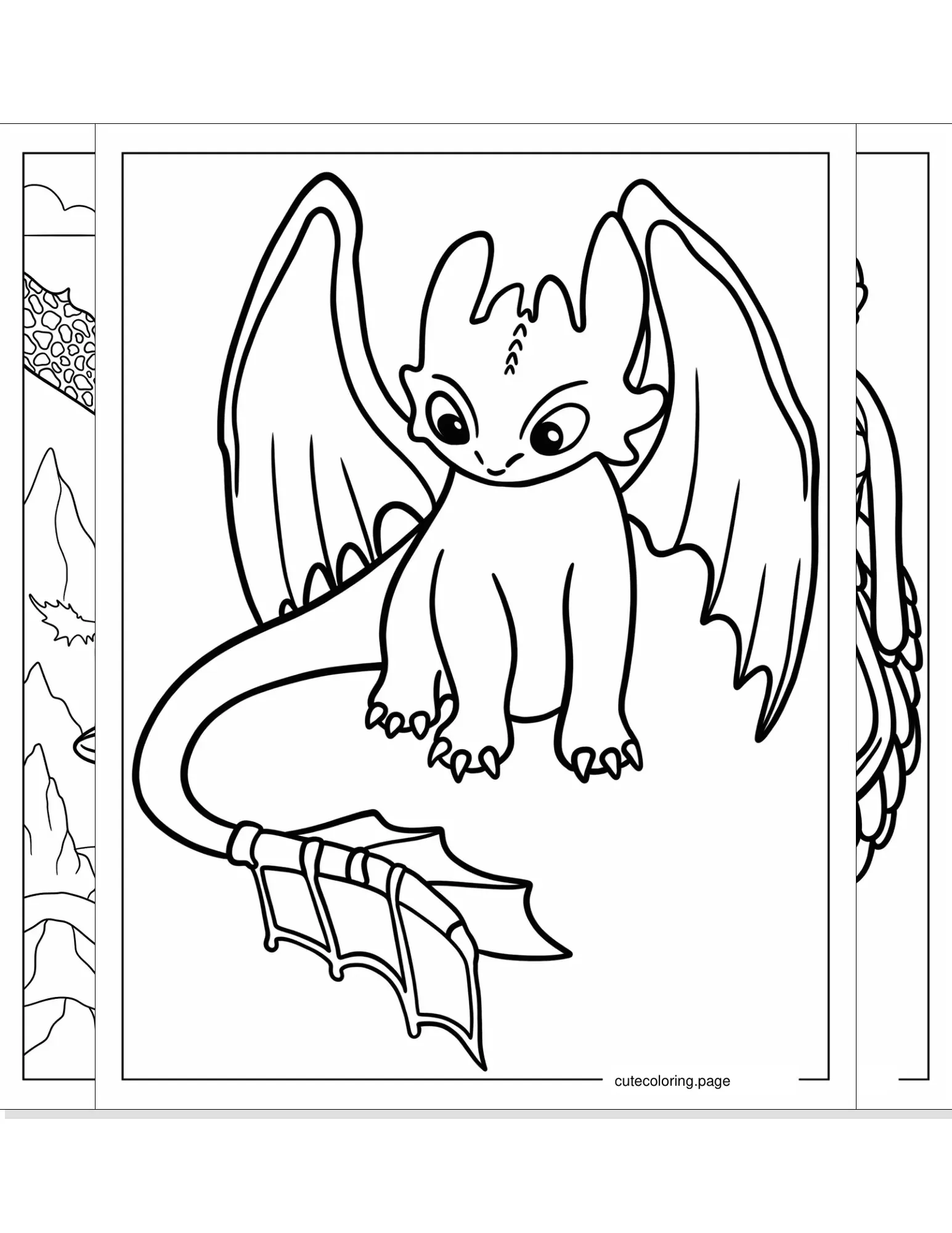 how to train your dragon coloring pages coloring page