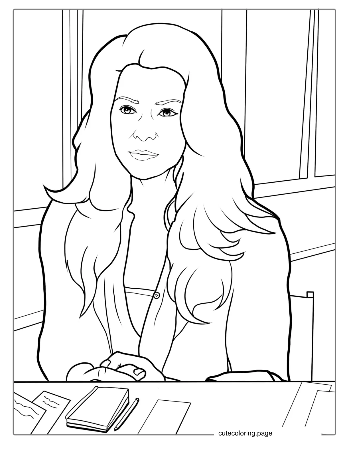 Marvel She Hulk Lawyer To Color coloring page