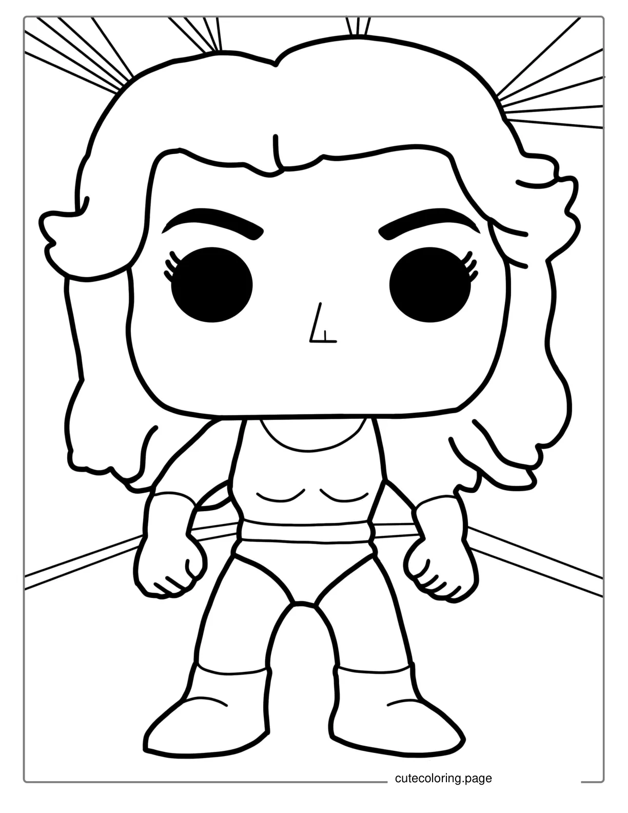 She Hulk Funko Pop Toy Coloring In coloring page