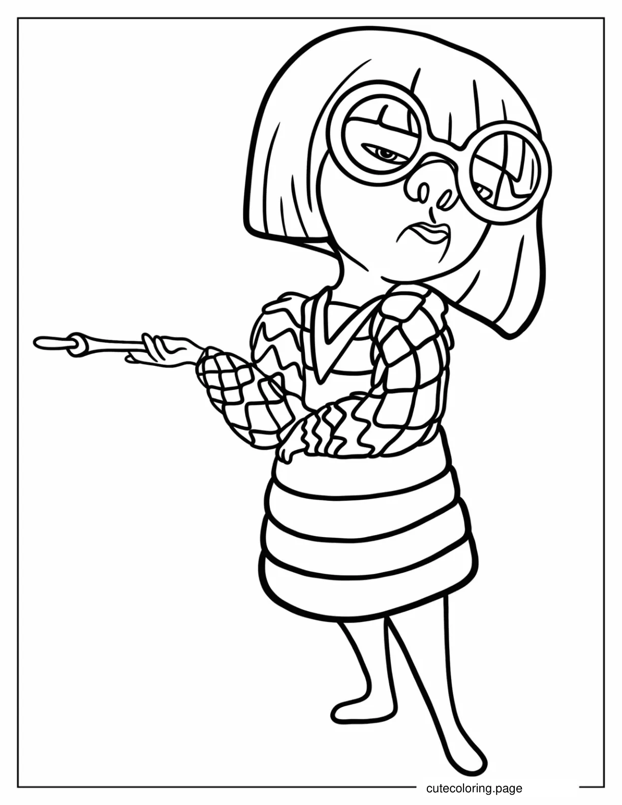 Edna _E_ Mode coloring page