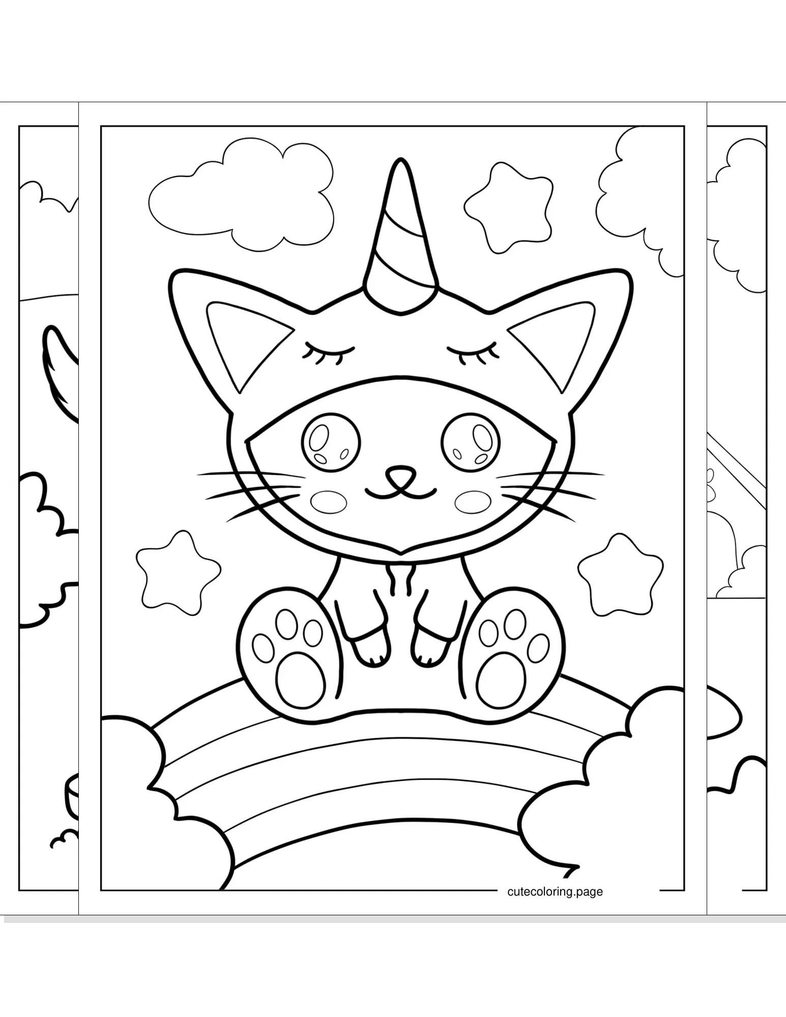 kitten coloring pages coloring page