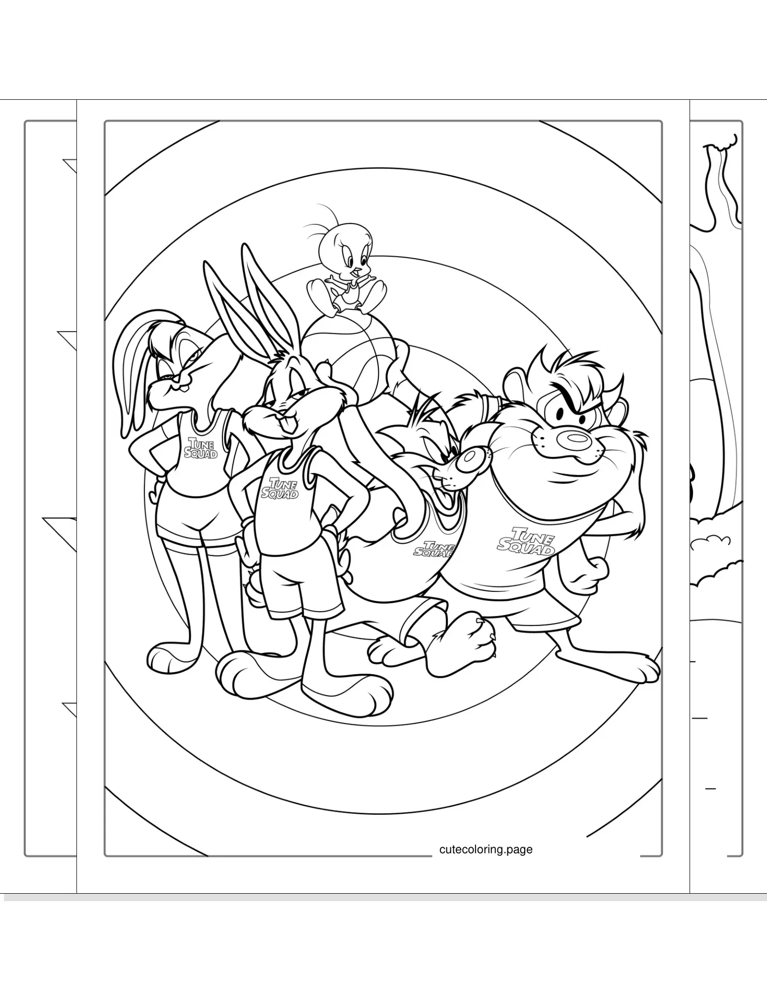 looney tunes coloring pages coloring page