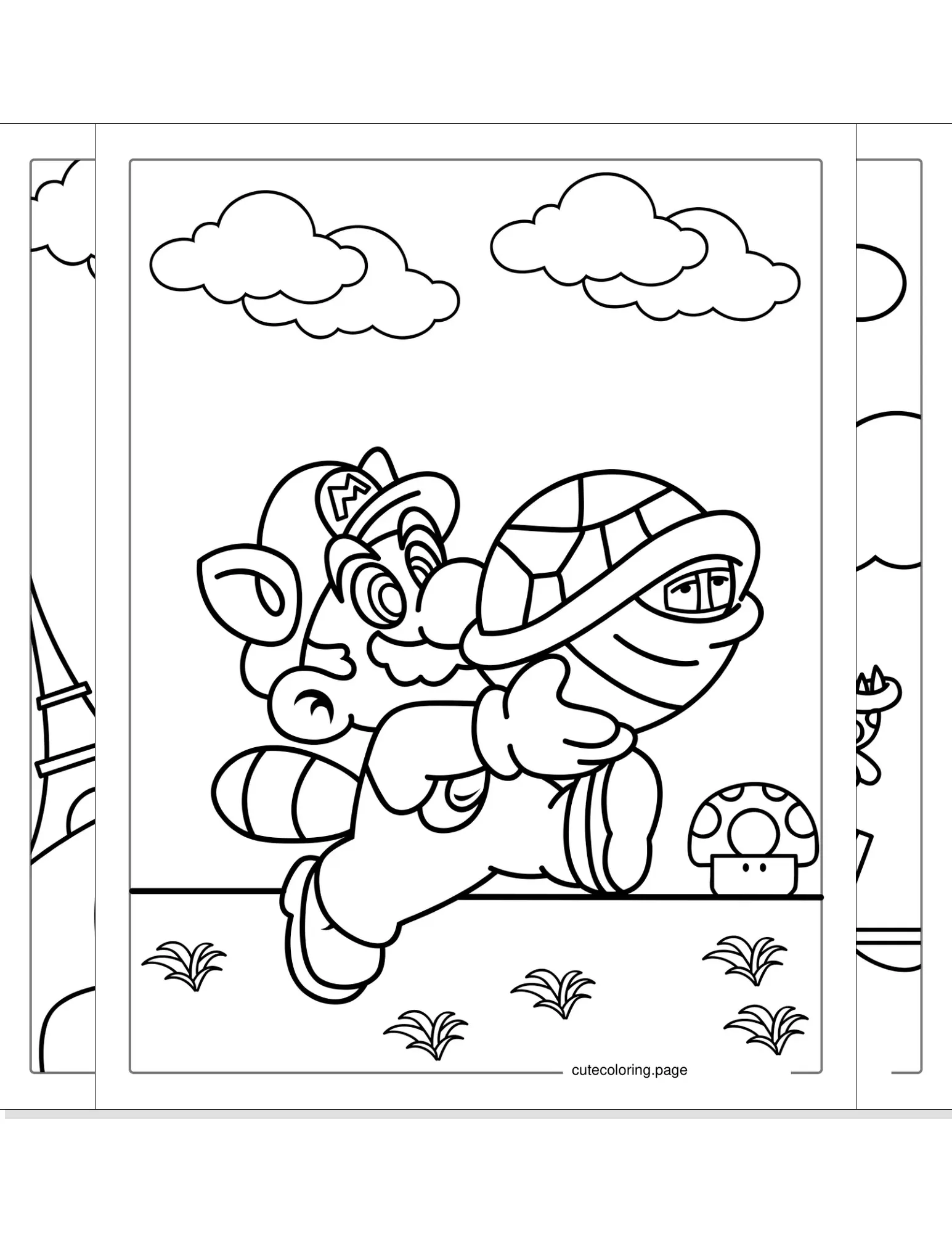 mario coloring pages coloring page