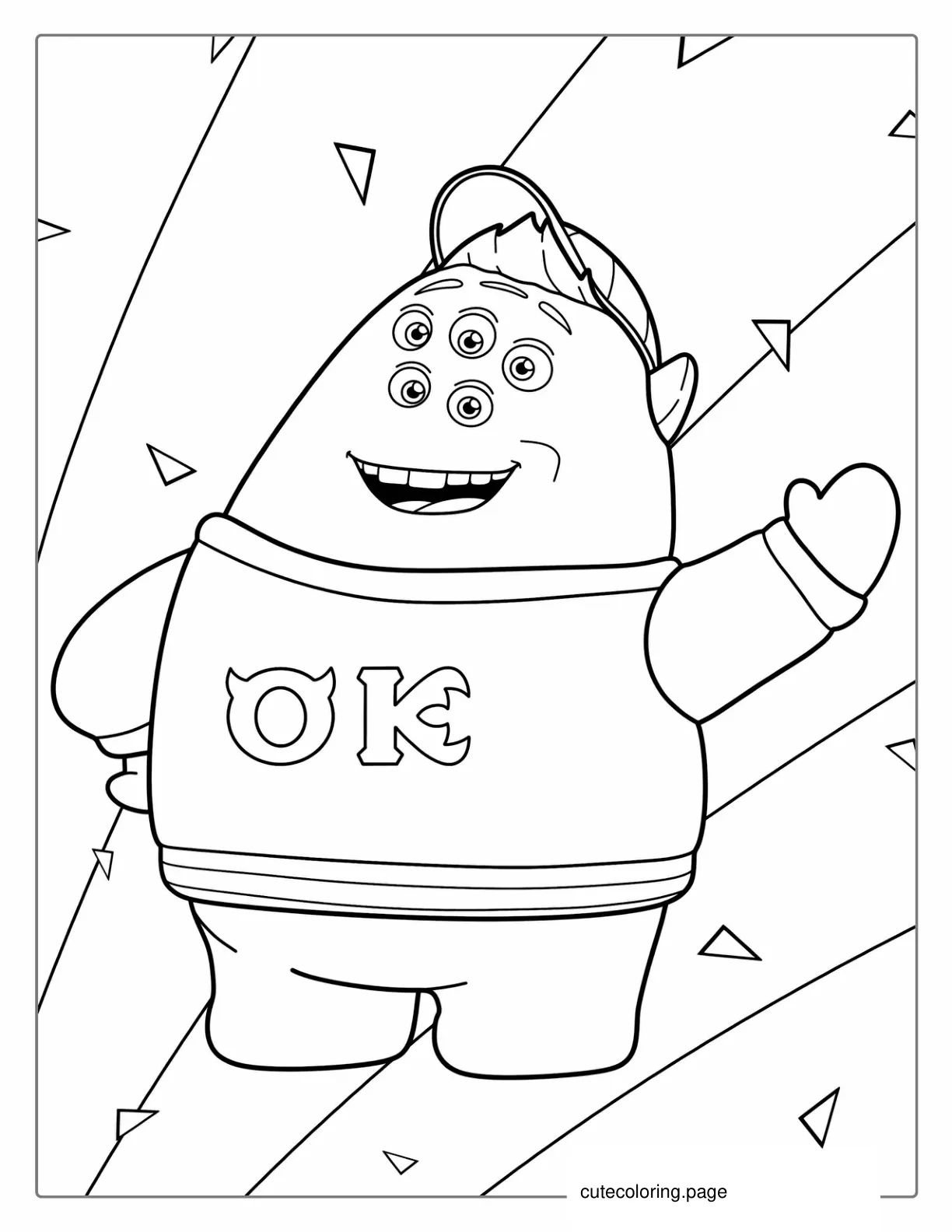 Adorable Coloring Page Of Squishy coloring page