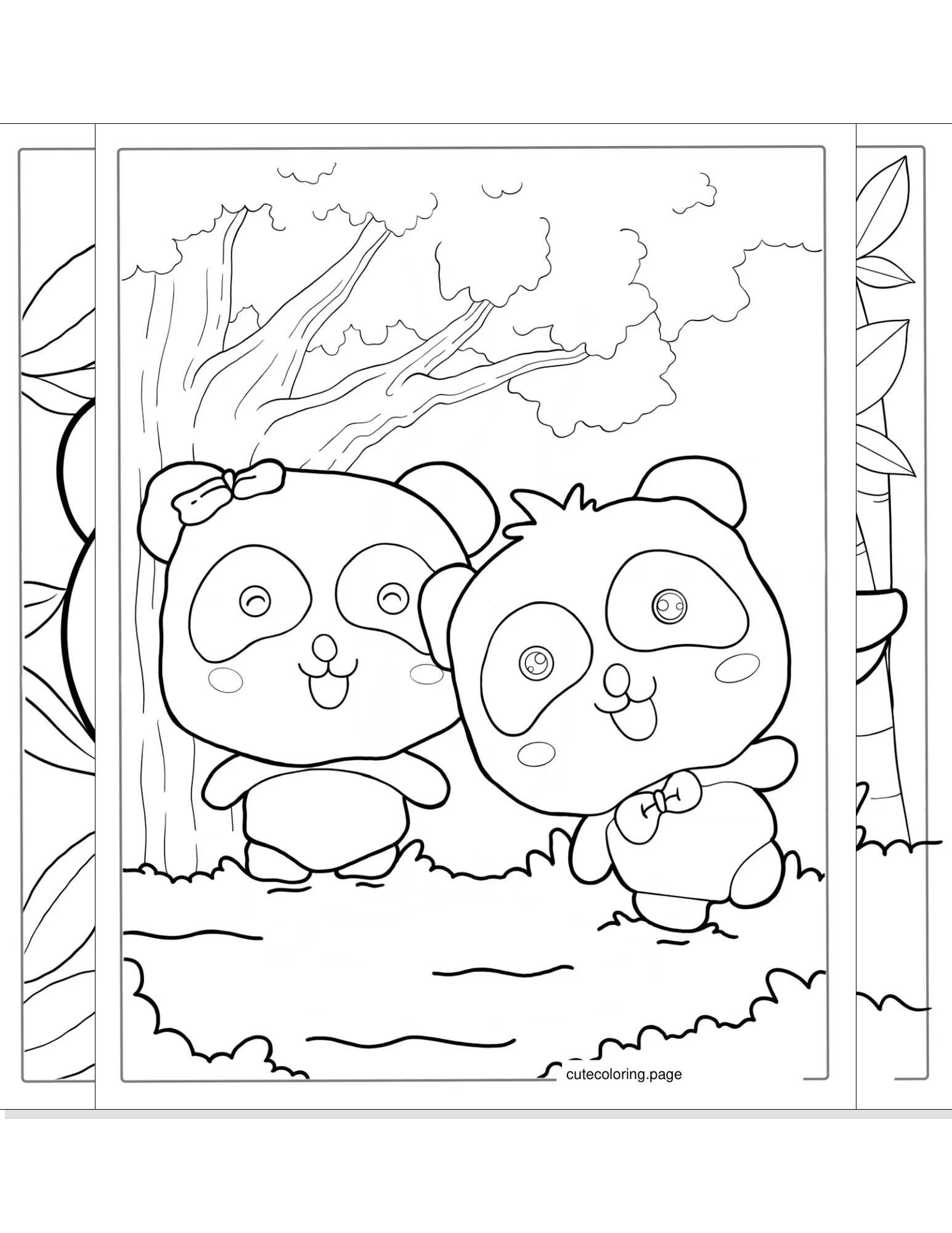 panda coloring pages coloring page