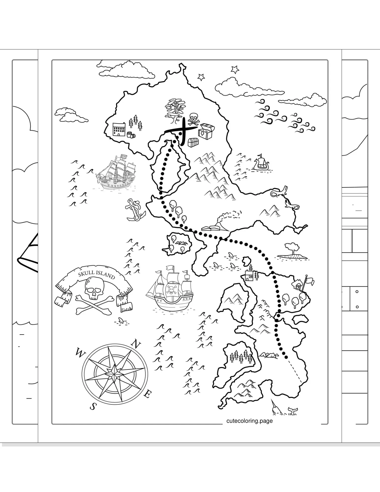 pirate coloring pages coloring page