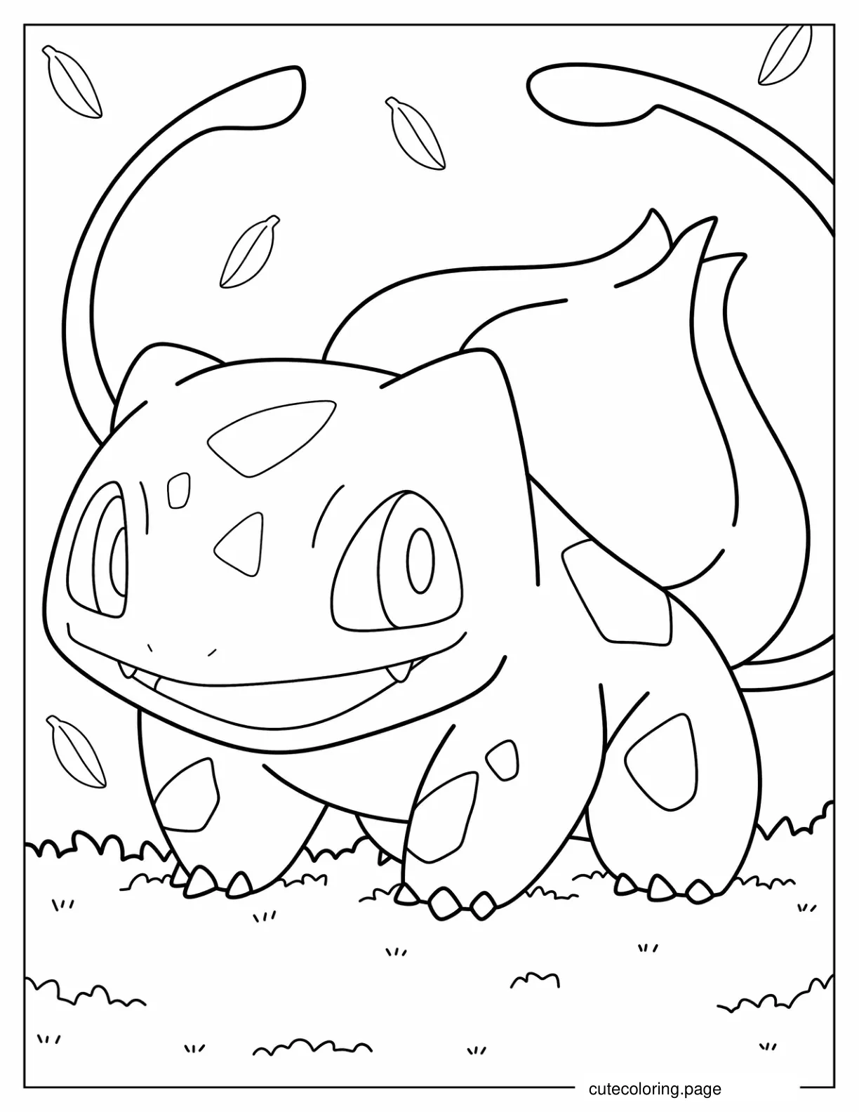 Bulbasaur Pokemon To Color coloring page