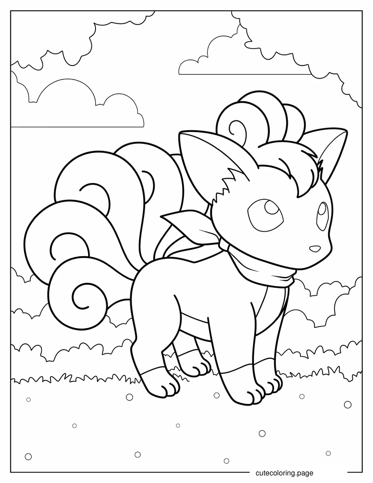 Eevee Pokemon To Color coloring page