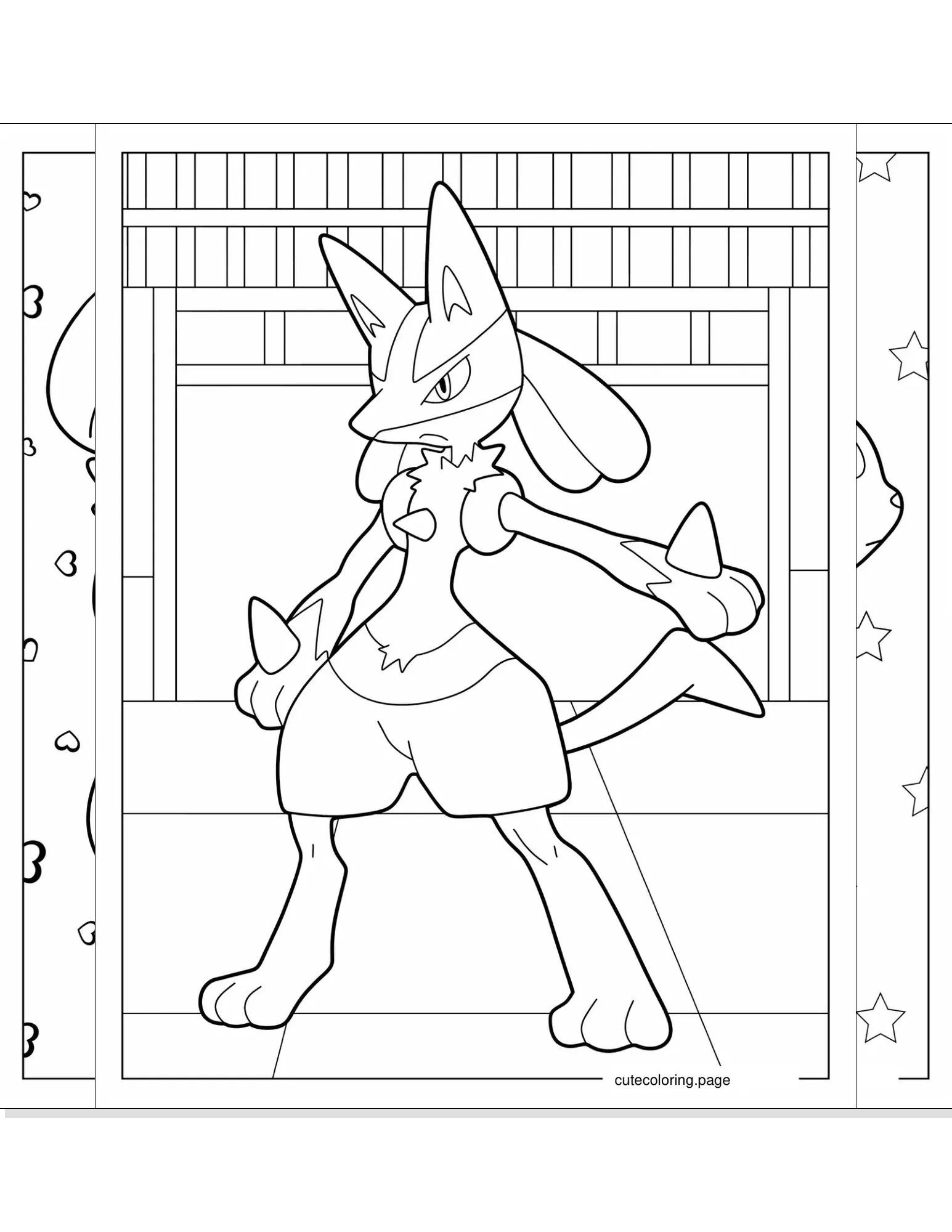 pokemon coloring pages coloring page