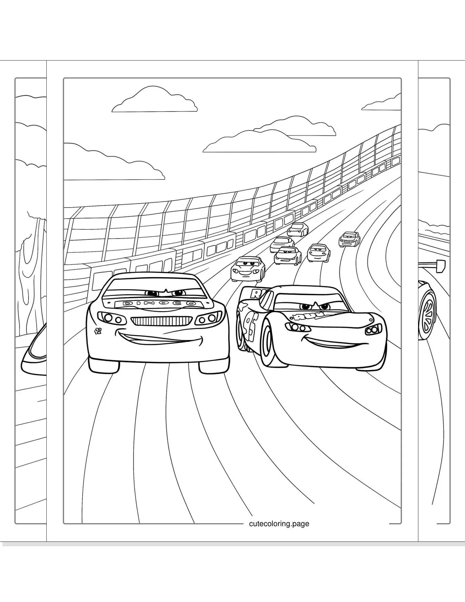 race car coloring pages coloring page