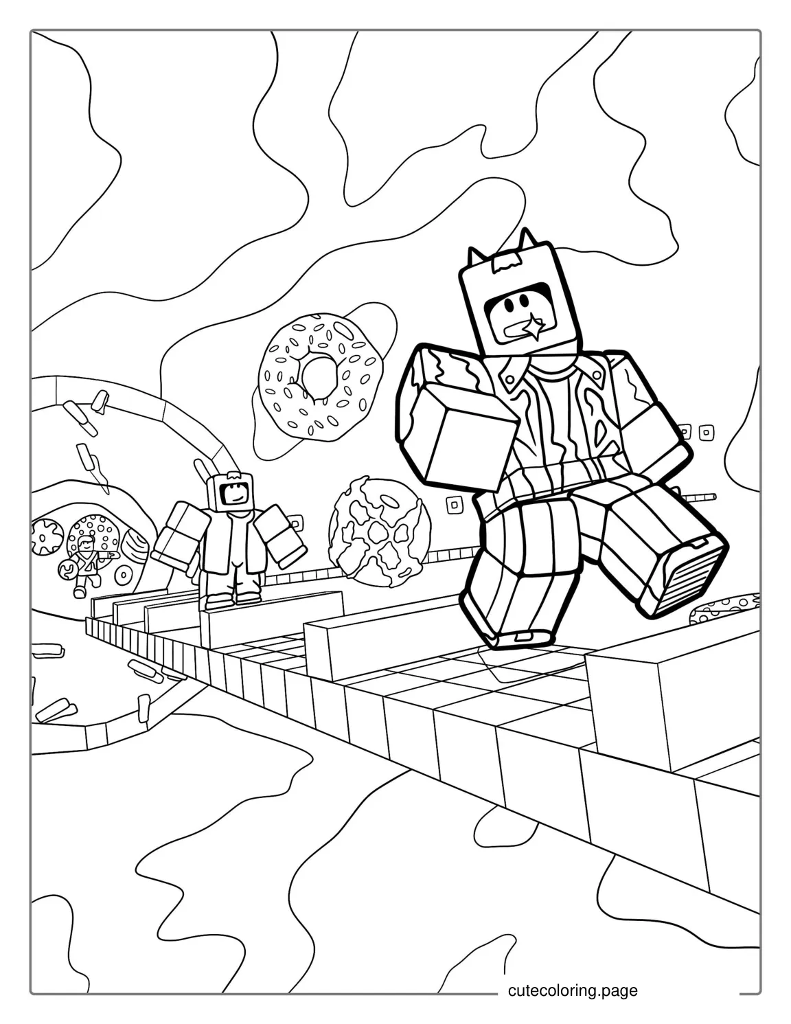 Roblox Universe Coloring Page coloring page