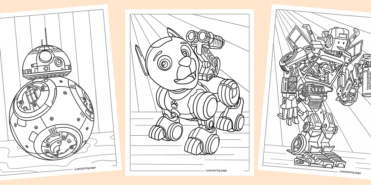 robot-coloring-pages