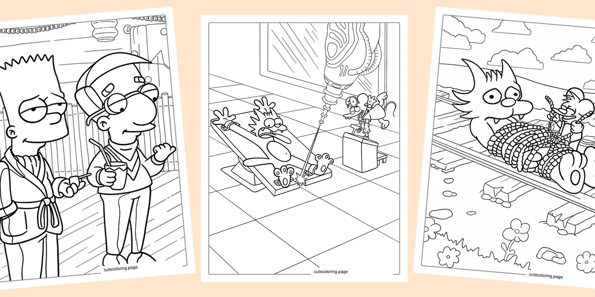 simpsons-coloring-pages