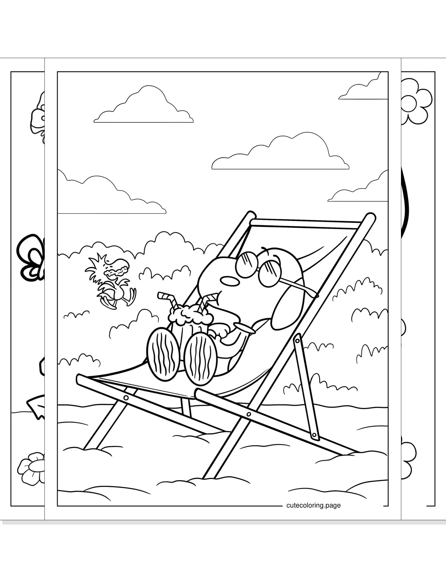 snoopy coloring pages coloring page