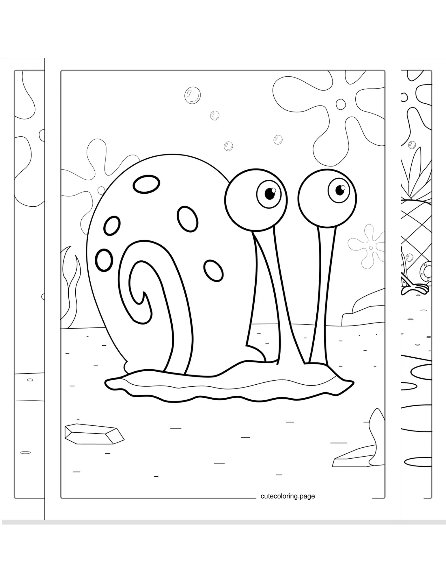 spongebob coloring pages coloring page