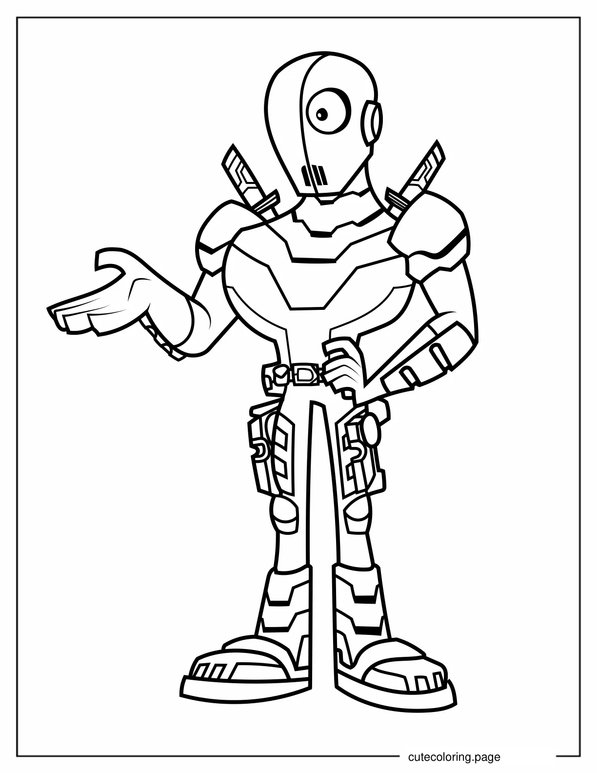 Coloring Sheet Of Slade Wilson Deathstroke coloring page