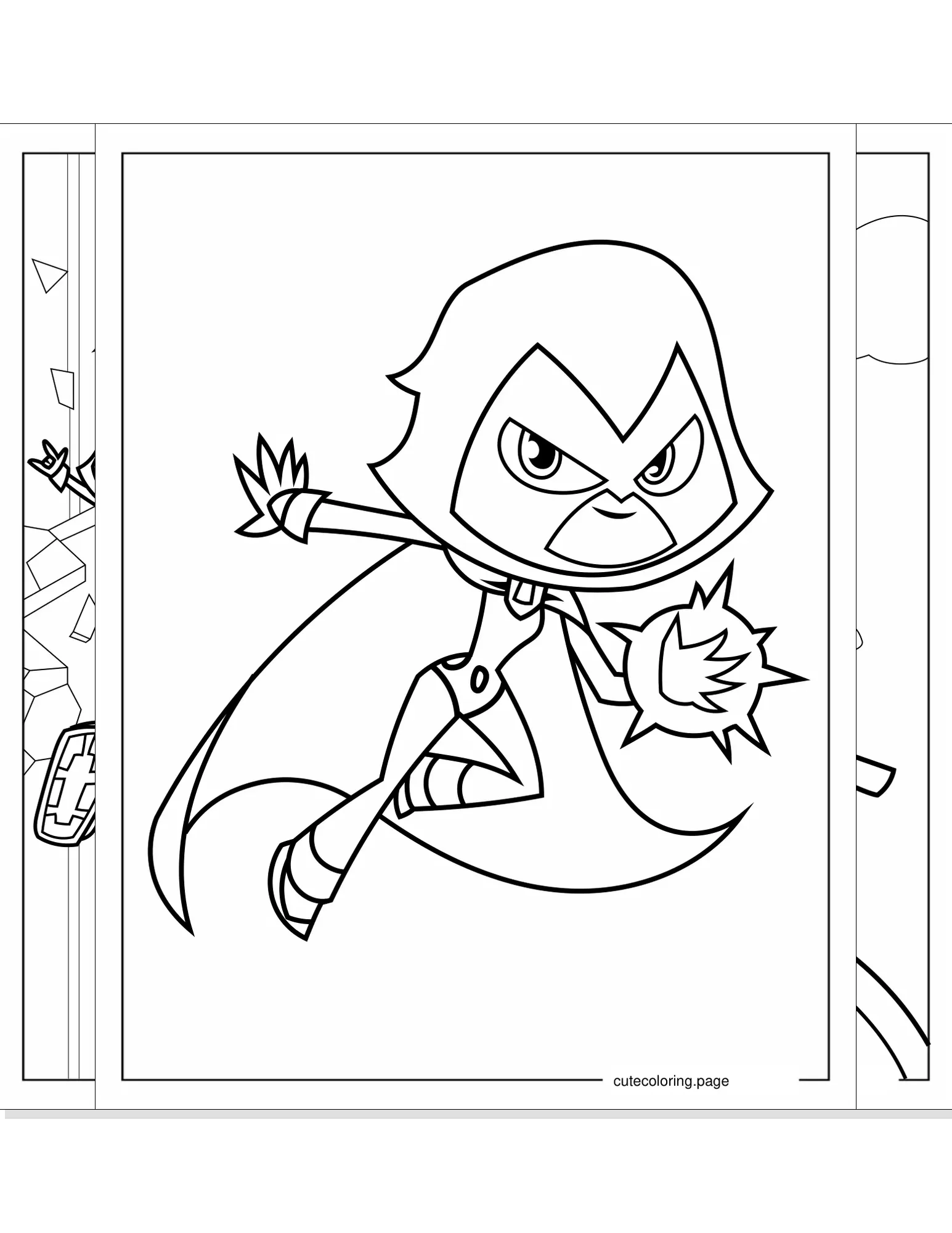 teen titans go coloring pages coloring page