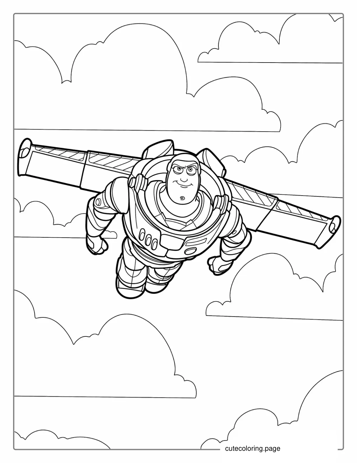 To Infinity And Beyond Coloring Page coloring page