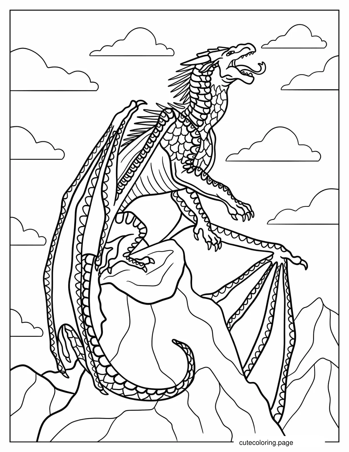 Starflight Roaring Coloring Sheet coloring page